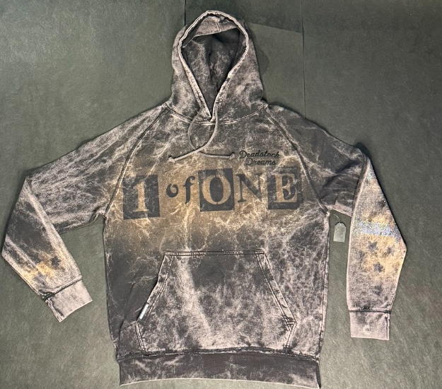 DEADSTOCK DREAMS by DJUPDOE – “1 OF ONE” Vintage Wash Hoodie