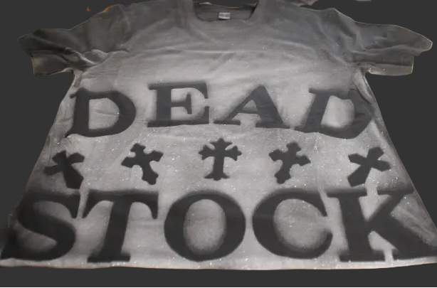 DEADSTOCK DREAMS by DJUPDOE – “DEAD STOCK” Graphic Tee