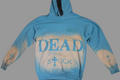 DEADSTOCK DREAMS by DJUPDOE – Blue Fade “DEAD STOCK” Hoodie