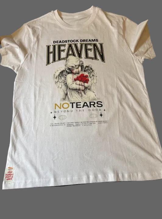 DEADSTOCK DREAMS by DJUPDOE – “HEAVEN / NO TEARS” Graphic Tee