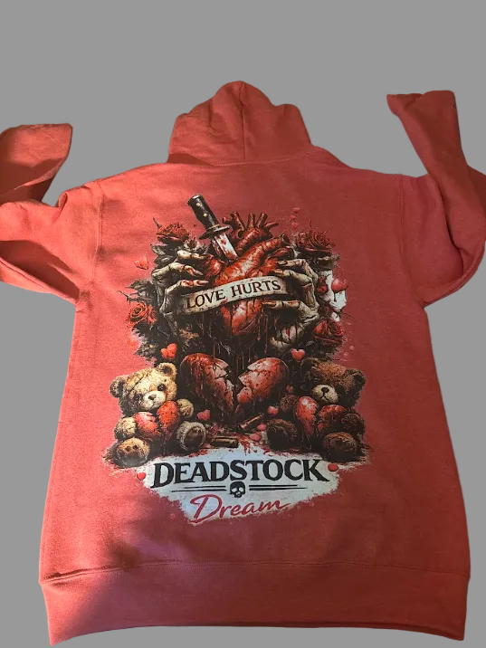 DEADSTOCK DREAMS by DJUPDOE – “LOVE HURTS” Hoodie