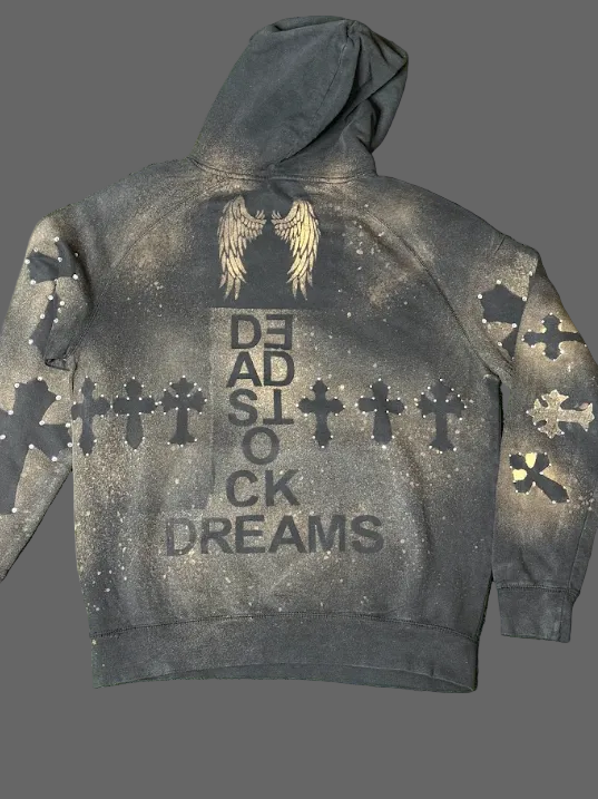 DEADSTOCK DREAMS by DJUPDOE – “Angel Cross” Hoodie